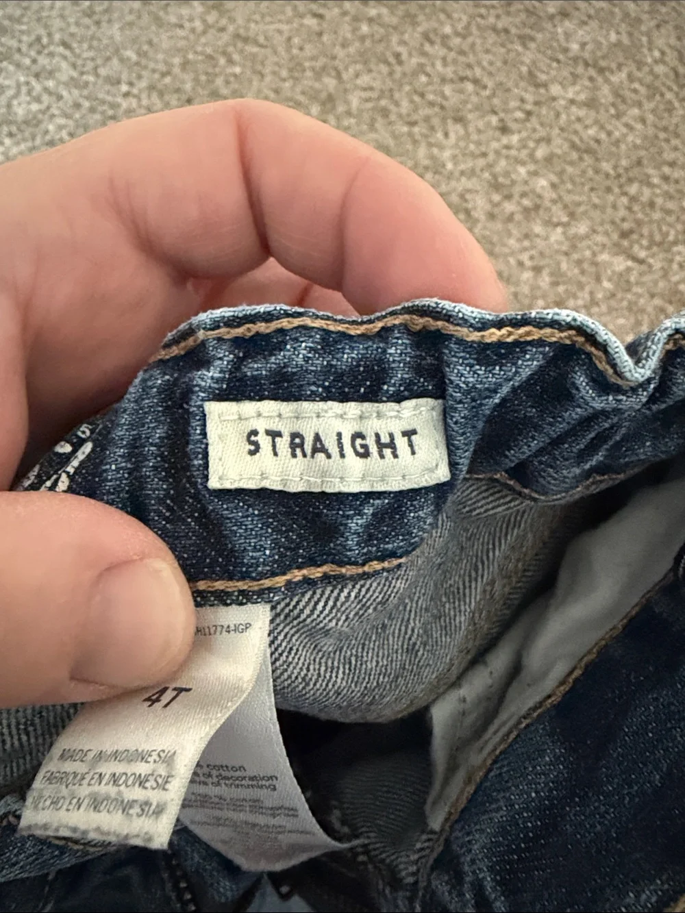 OshKosh B'gosh Boys Straight Blue Jeans